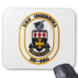 USS INGERSOLL (DD 990) MOUSE PADS
