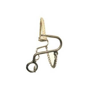 Coronet Rope Nose Hackamore Side Pull Horse Bit  Horse Bits  Sports & Outdoors