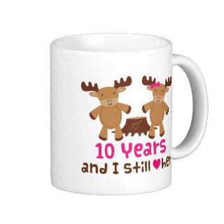 10th Anniversary Gift For Him Mug