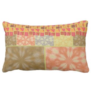 Colorful Bohemian Patchwork Throw Pillows