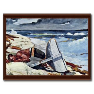After The Tornado By Homer Winslow (Best Quality) Post Cards