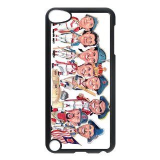 Custom Boston Red Sox Cover Case for iPod Touch 5 5th IP5 7128 Cell Phones & Accessories