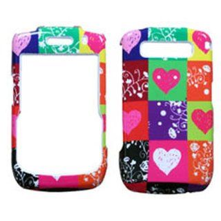 Hard Plastic Snap on Cover Fits RIM Blackberry 8900 Curve Color Love AT&T, T Mobile Cell Phones & Accessories