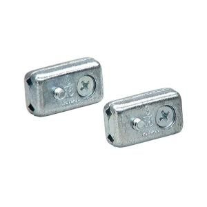Lehigh 3/16 in. Zinc Plated Flush Wire Rope Clamps (2 Pack) 7318S 6
