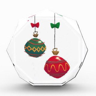 Retro  Christmas Ornaments Acrylic Award