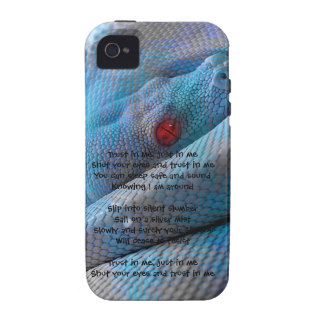 Kaa   Serpent   Trust in me Case Mate iPhone 4 Cover