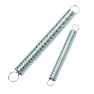 Everbilt 5/8 in. x 6 1/2 in. and 15/32 in. x 4 1/2 in. Zinc Plated Extension Springs (4 Pack) 16071