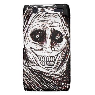 Horrifying House guest, Never Alone, Uninvited Droid RAZR Covers