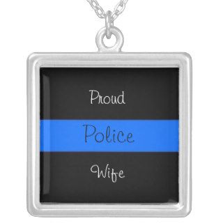 Police Wife Pride Necklaces