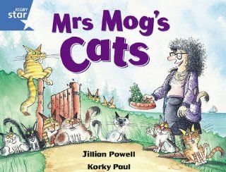 Rigby Star Guided Y1/P2 Blue Level Mrs. Mog's Cat (6 Pack) Framework Edition (9780433051251) Jillian Powell Books
