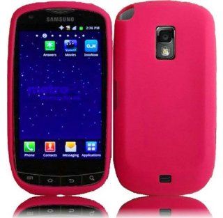Hot Pink Soft Silicone Gel Skin Cover Case for Samsung Galaxy S Lightray 4G SCH R940 Cell Phones & Accessories