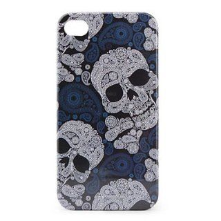 Personalized Protective Hard Case for iPhone 4 / 4S (Skeleton pattern)  Cell Phone Carrying Cases  Sports & Outdoors