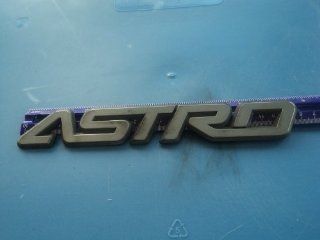 Chevy "Astro" Van Door Rear Script Nameplate Badge Decal 15724741 