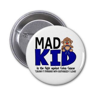 Mad Kid Colon Cancer Buttons