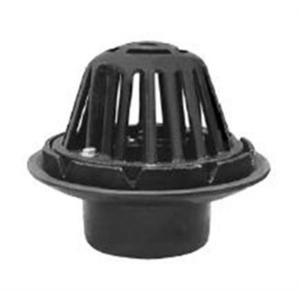 4 in. CI No Hub Roof Drain DR4
