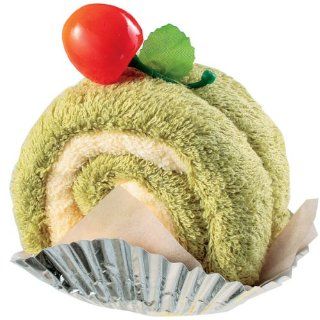 Green Tea Cut Roll Towel Cake with Magnet (Set of 9)   Hooded Baby Bath Towels