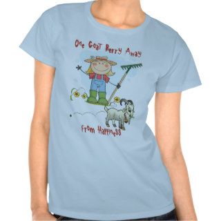 Funny Goat Poop Cartoon Shirts