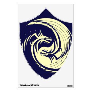 Tribal Dragons Yin Yang (Customizable) Wall Graphics