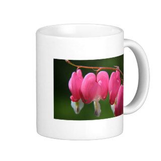 Fresh Pink Bleeding Heart Coffee Mug