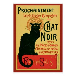 Tournée du Chat Noir, Theophile Steinlen Poster