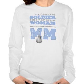 behind every soldier mom t shirt