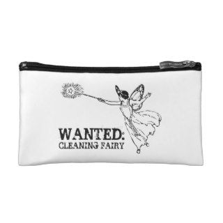 WANTED Cleaning Fairy Makeup Bag