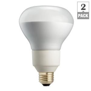 Philips 65W Equivalent Soft White (2700K) R30 Flood Dimmable CFL Light Bulb (2 Pack) (E*) 152793