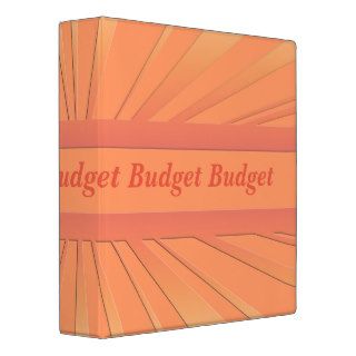 Financial Budget Binder