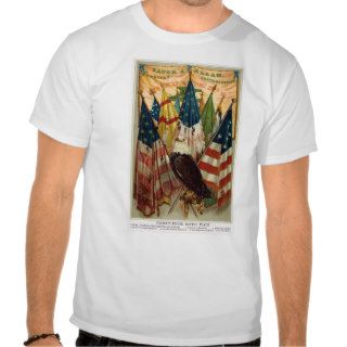 Civil War Battle Flags no.1 Tee Shirt