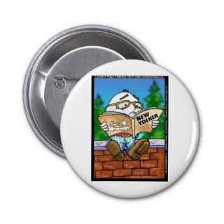 Humpty Dumpty Story Funny Gifts Mugs Tees Etc Pinback Buttons