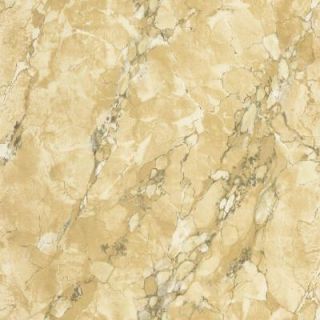 The Wallpaper Company 8 in. x 10 in. Tan Marble Faux Finish Wallpaper Sample WC1281946S