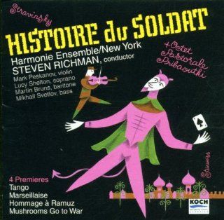 Stravinsky Histoire du Soldat Suite for 7 instruments Music