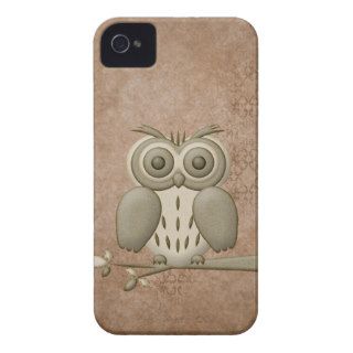 Cute Retro Owl iPhone 4/4S Case