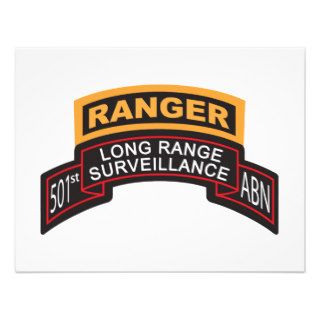 501st Airborne LRS Scroll, Ranger Tab Announcement