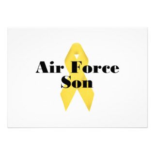 Air Force Son Yellow Ribbon Announcement