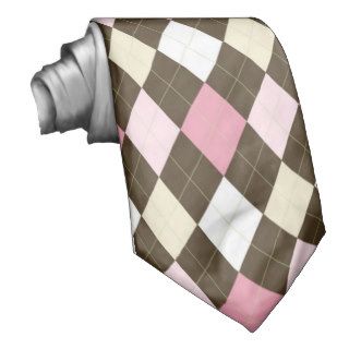 Neopolitan Argyle Tie