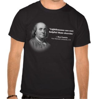 Ben Franklin Quote men's t shirt