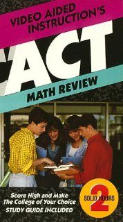 Act Math Review [VHS] College Entrance Movies & TV