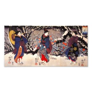 Kuniyoshi Three Women Print Photo Art