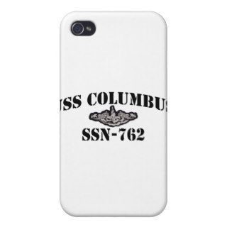 USS COLUMBUS (SSN 762) iPhone 4/4S CASES