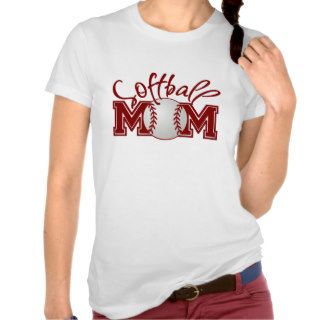 Softball MOM T Shirt