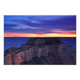 Sunset At Grand Canyon North Rim Royal Point Photo
