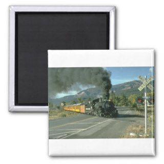 No. 481 crosses the highway north of Durango, Colo Magnets
