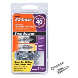 E Z Ancor 1 in. Hollow Door and Drywall Anchors (25 Pack) 25225