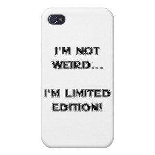 Weird Limited Edition iPhone 4/4S Case