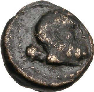 PHOENICIAN WAR GALLEY. Poseidon. Athena. TYCHE. ARADOS. Ancient Greek Bronze Coin 
