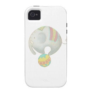 Circus Elephant On A Ball iPhone 4 Case