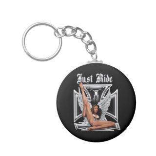 Just Ride Key Chain