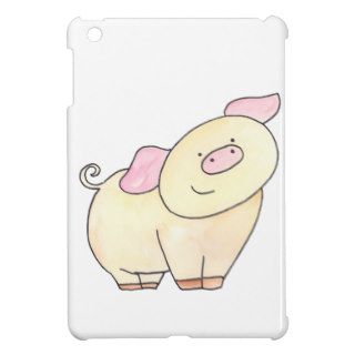 Here's looking at you Pig cutout by Serena Bowman iPad Mini Case