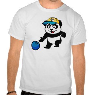 Bowling Panda Shirts